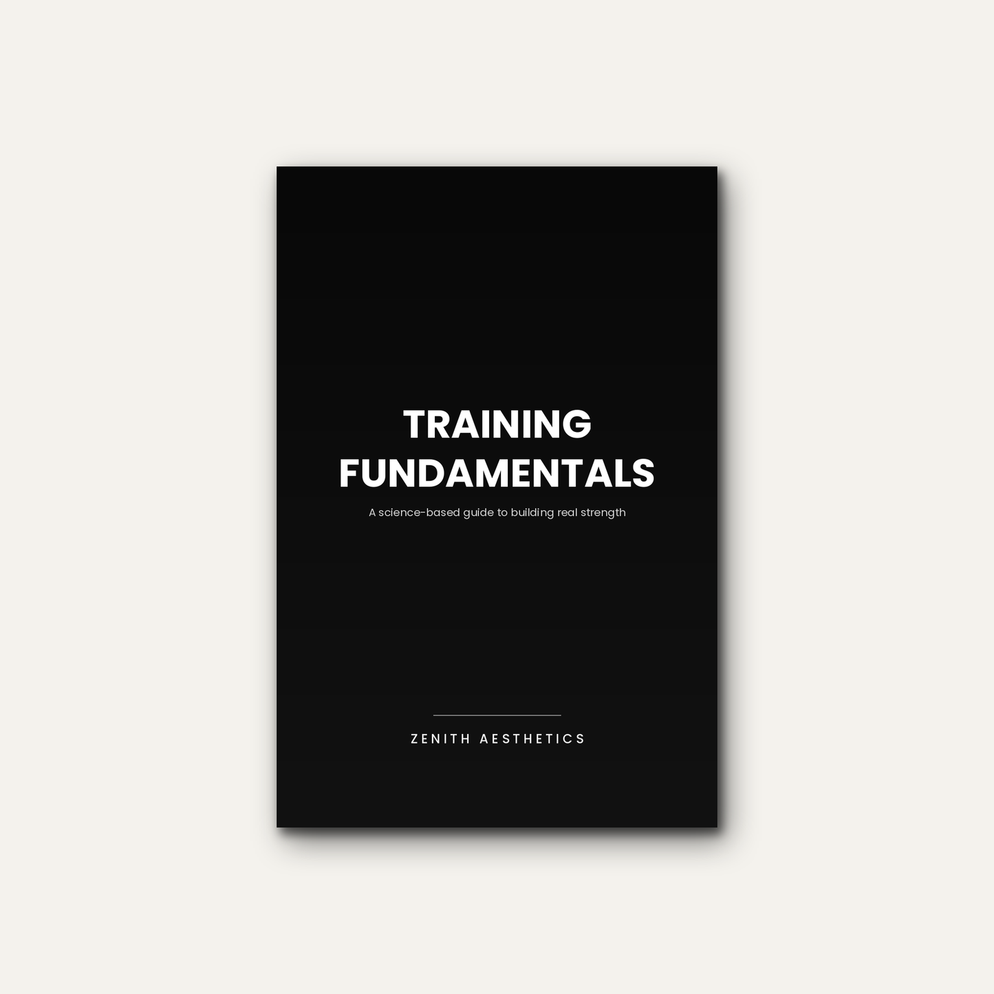 Training Fundamentals